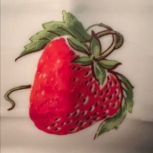 Louis Lourioux "Strawberry" collection, created by Philippe Deshoulières Bowl